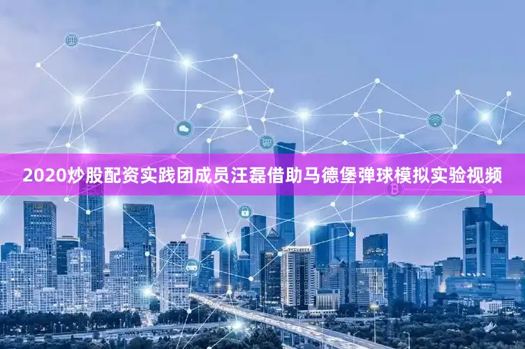2020炒股配资实践团成员汪磊借助马德堡弹球模拟实验视频